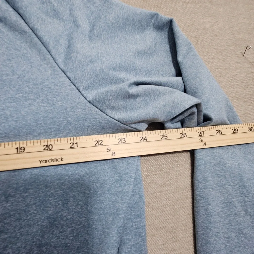 UNRL Scheels Performance Hoodie XL Blue Scuba Neck Pullover Sweatshirt